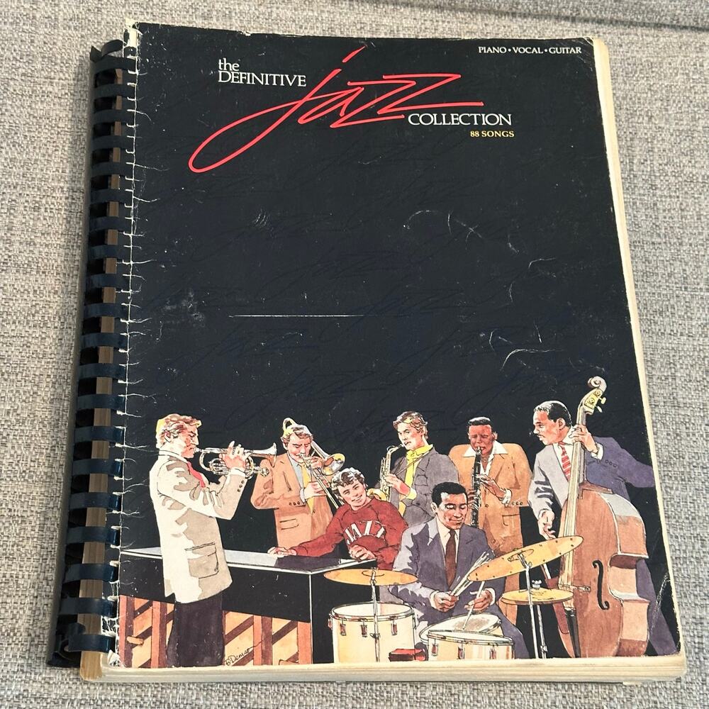 The Definitive Jazz Collection 88 Songs, Piano Vocal Guitar  1988 Hal Leonard